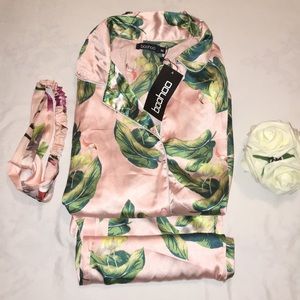 Flamingo Tropical PJ Trouser Set